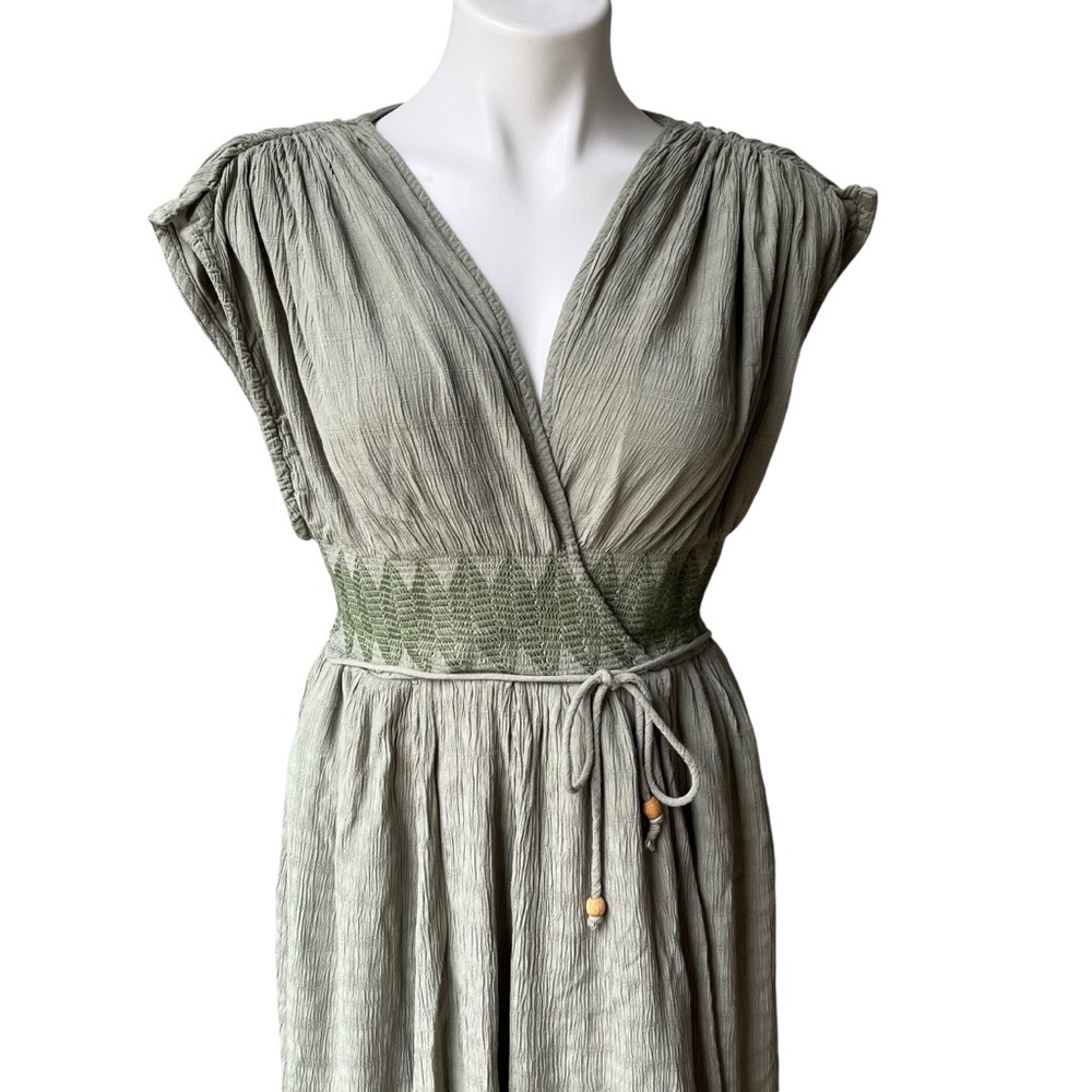 Free People Devon Maxi Dress in Seagrass, Sz S - Picture 10 of 16